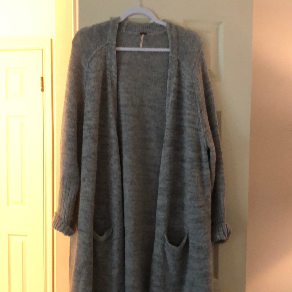 Free people long sweater